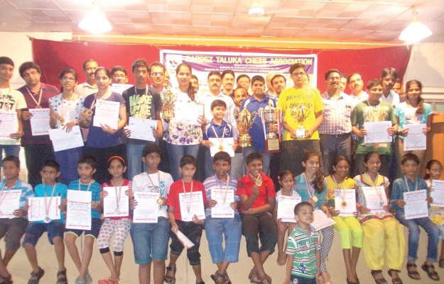 Nitish tops in State chess 