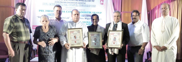 Priest, tiatrist and writer win Gulab Award