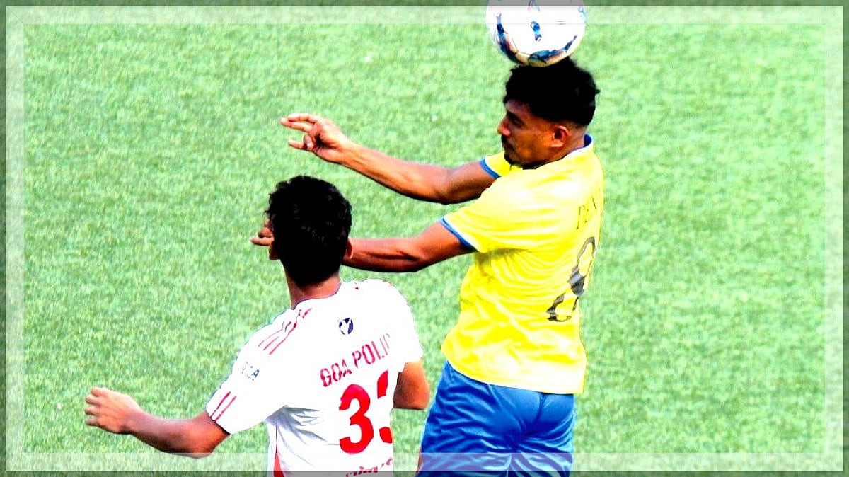 10-man Goa Police halt
Salgaocar’s unbeaten run