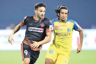 10-men Goa hold on for a point against Kerala