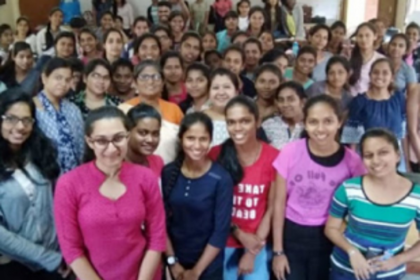 100 Sal girls  given Ladli  scheme cards