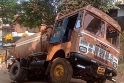 10th truck falls prey to Panjim’s smart roads