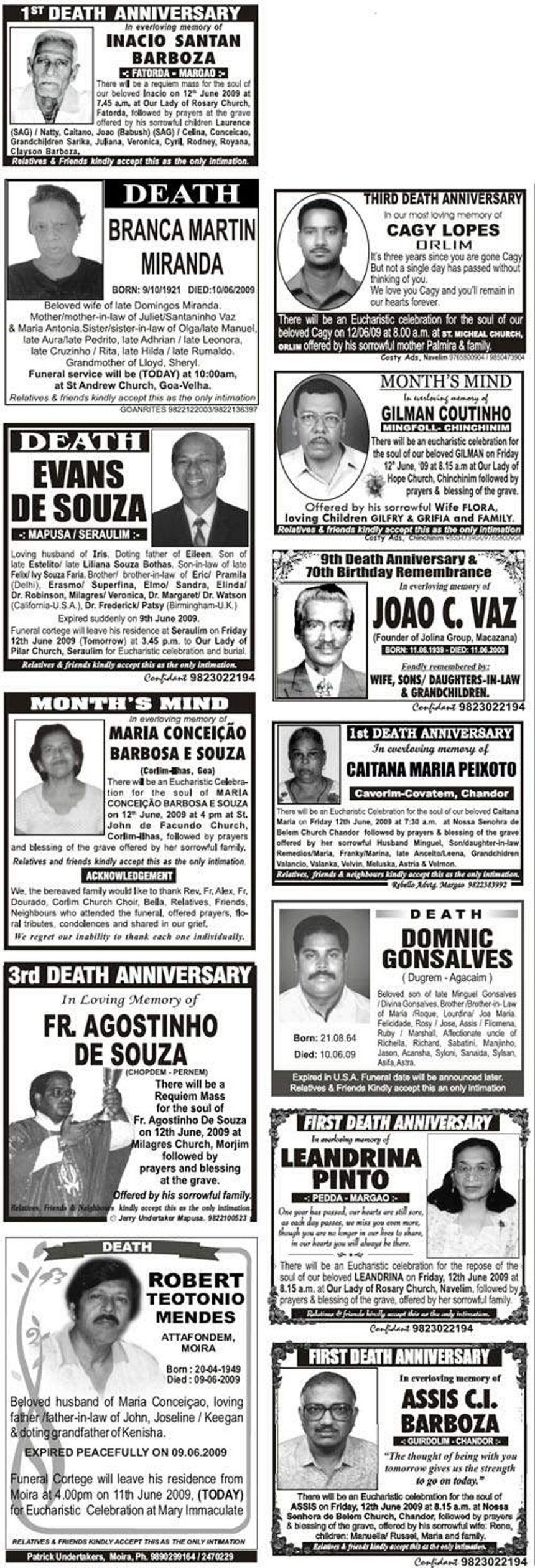 11 June,2009
