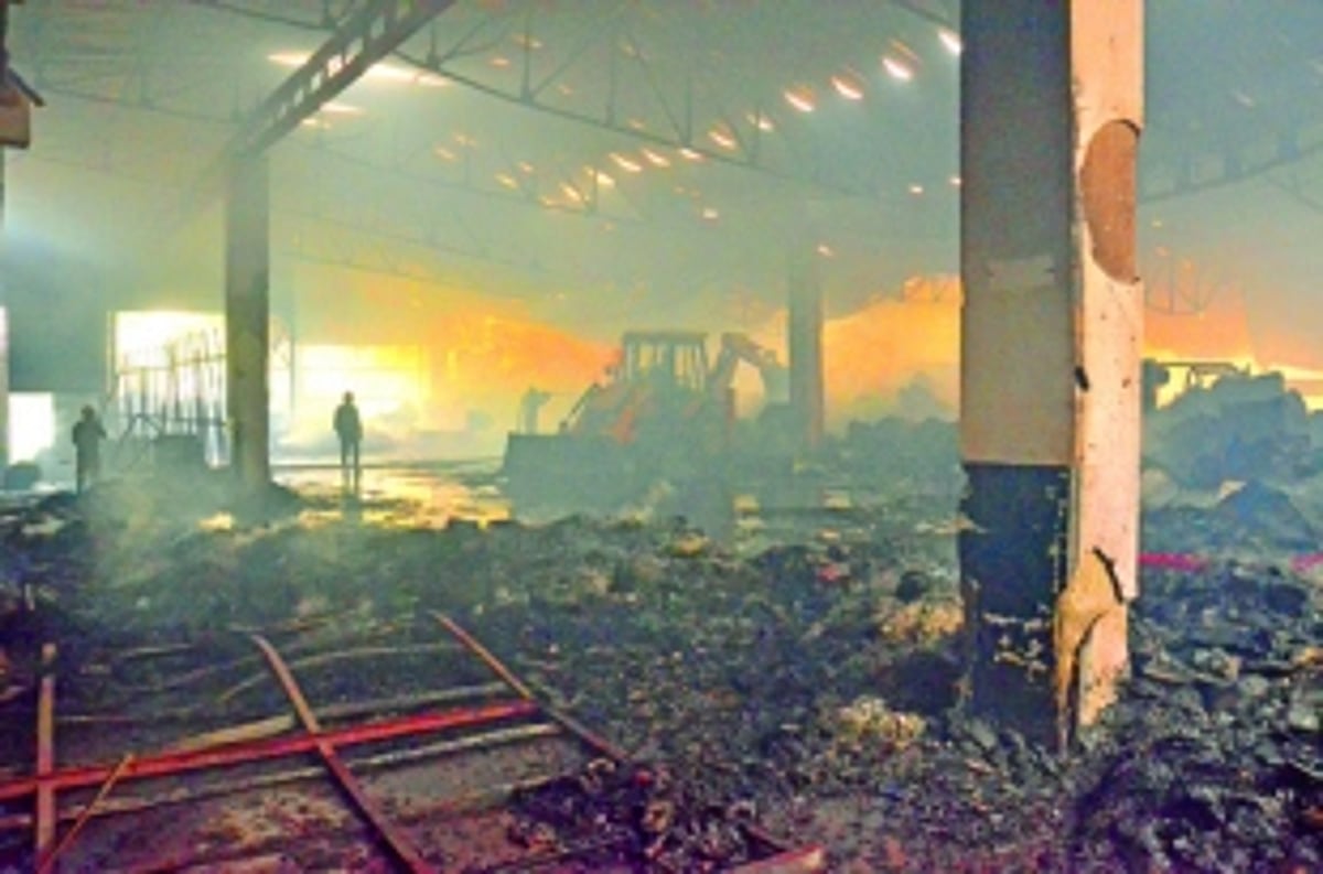 11 fire tenders, 90 firefighters pressed into service to douse flames