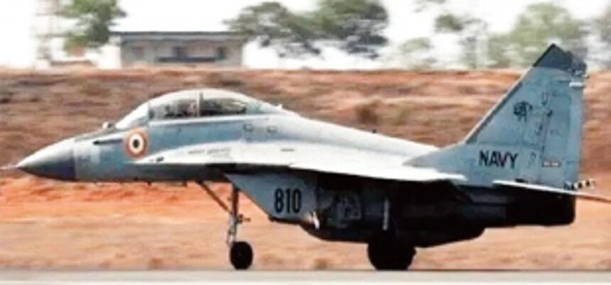 11 flights diverted due to MiG-29 fighter tyre burst