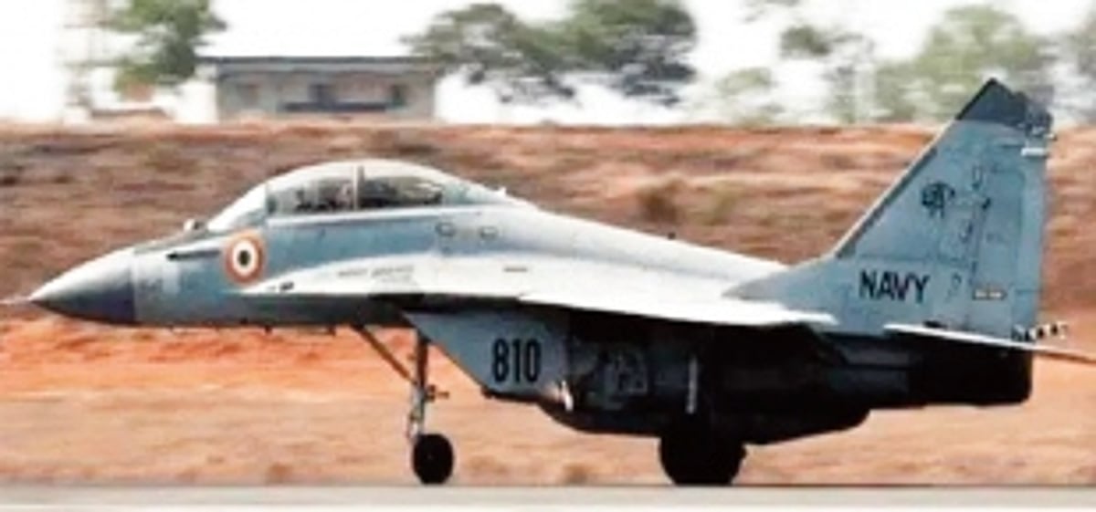 11 flights diverted due to MiG-29 fighter tyre burst