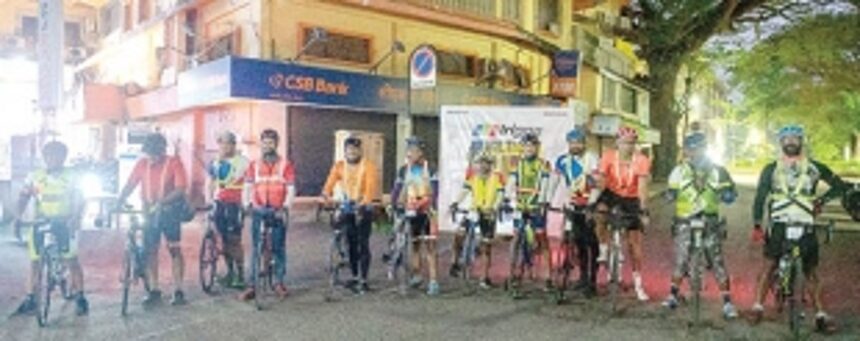 12 cyclists complete TriGoa’s 300km ride
