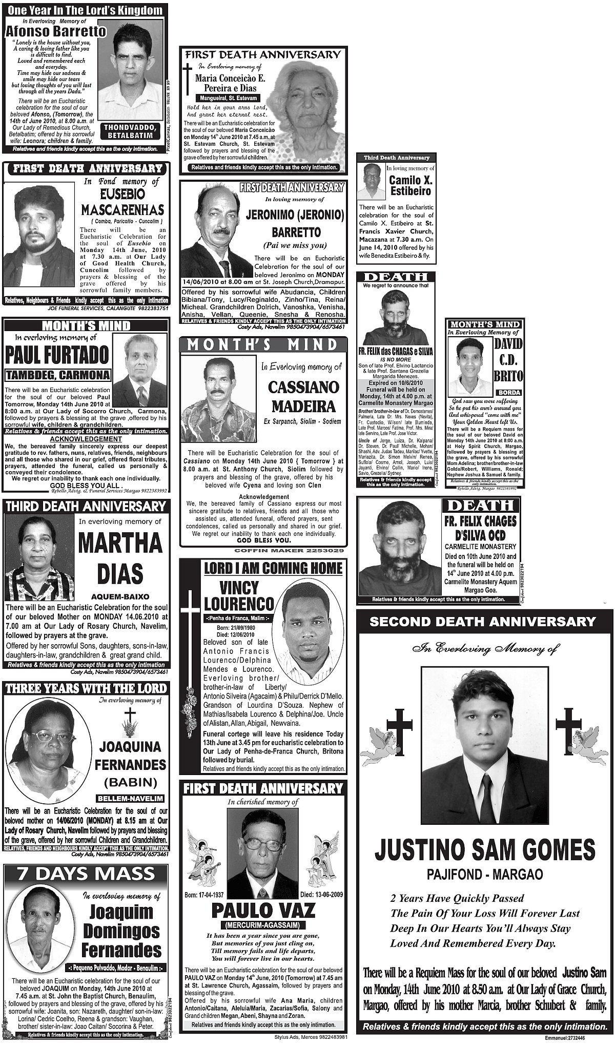 13 June, 2010