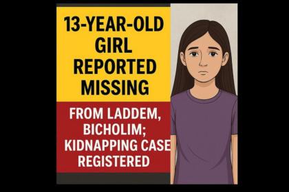 13-Year-Old Girl Reported Missing from Ladfem, Bicholim; Kidnapping Case Registered