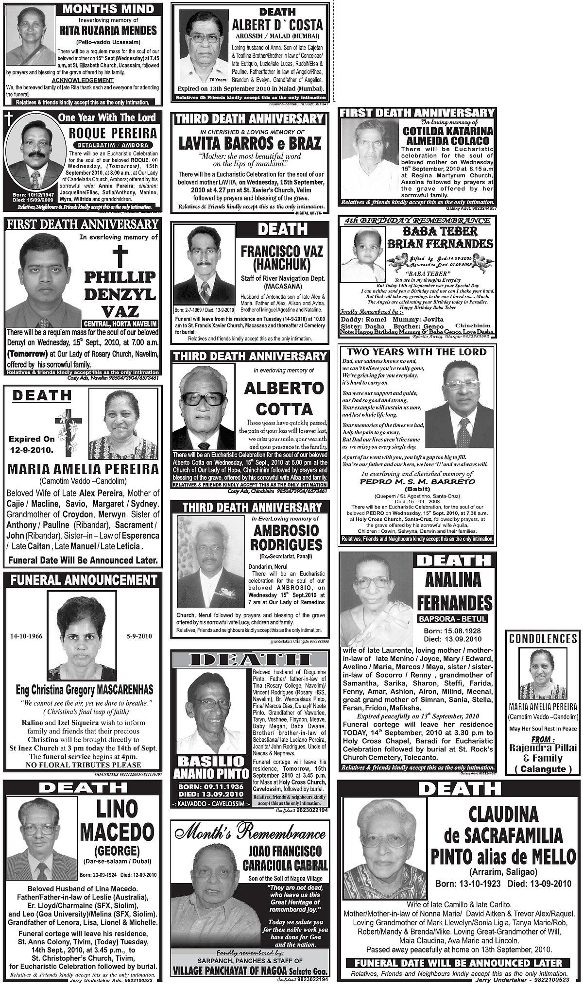14 Sept, 2010