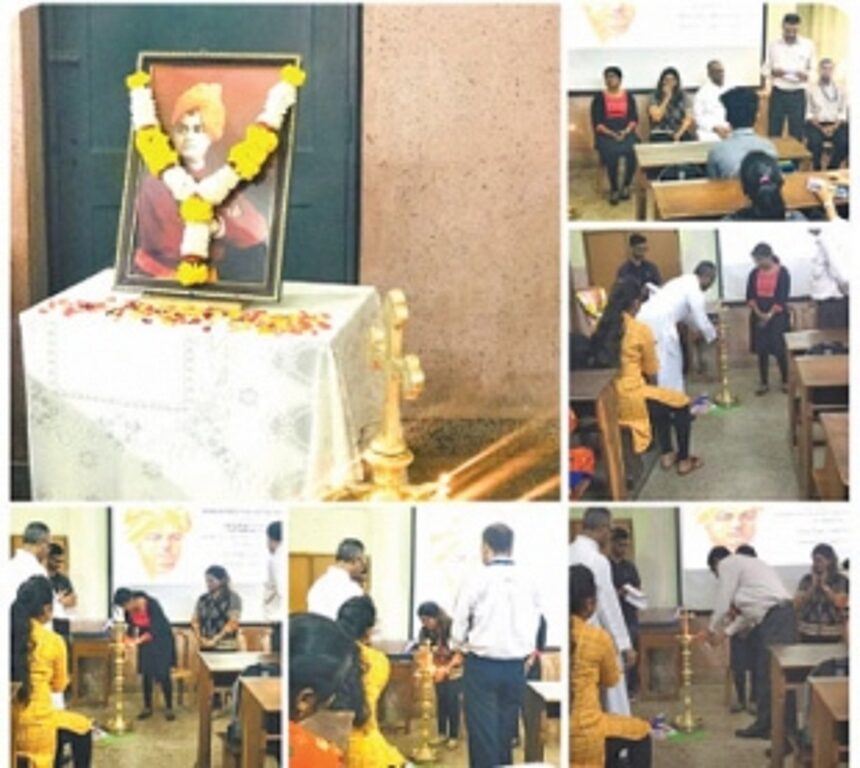 156TH Birth Anniversary of Swami Vivekananda at Don Bosco Panjim 1 156TH Birth Anniversary of Swami Vivekananda at Don Bosco Panjim