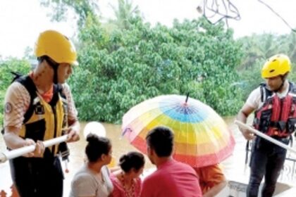 19 rescued at Usgao and 10 at  Pilgao as rain onslaught continues