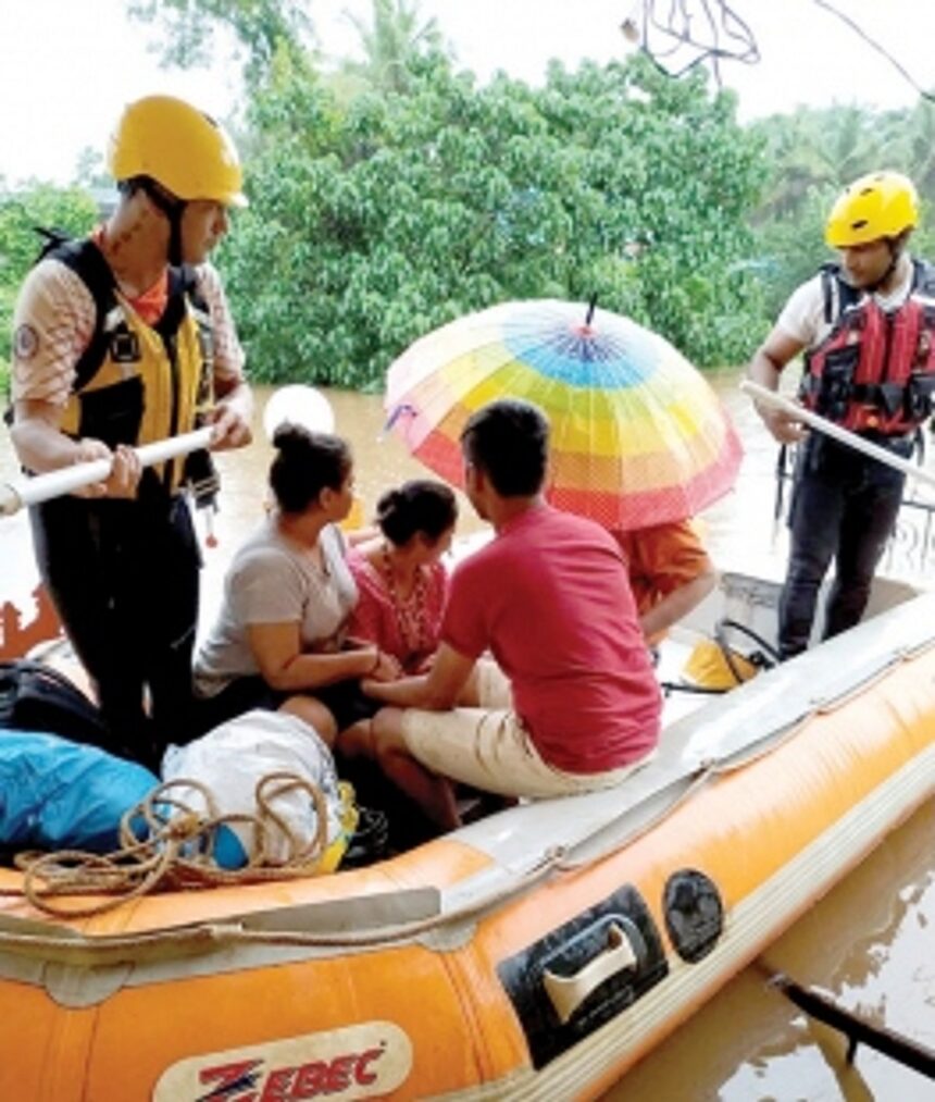 19 rescued at Usgao and 10 at Pilgao as rain onslaught continues