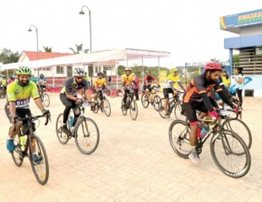 190 athletes participate in Vorrad 5.55