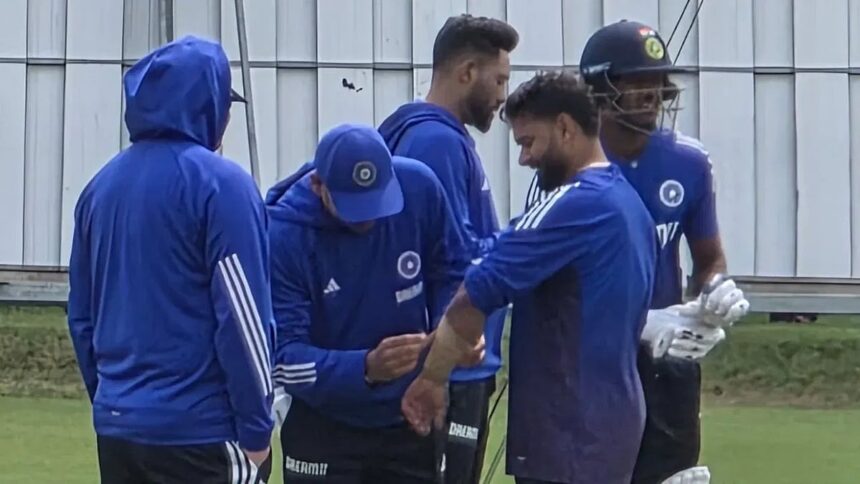 1st Test Blow? India Vice-Captain Rishabh Pant Hit on Left Arm in Nets Ahead of England Test 1 1st Test Blow? India Vice-Captain Rishabh Pant Hit on Left Arm in Nets Ahead of England Test