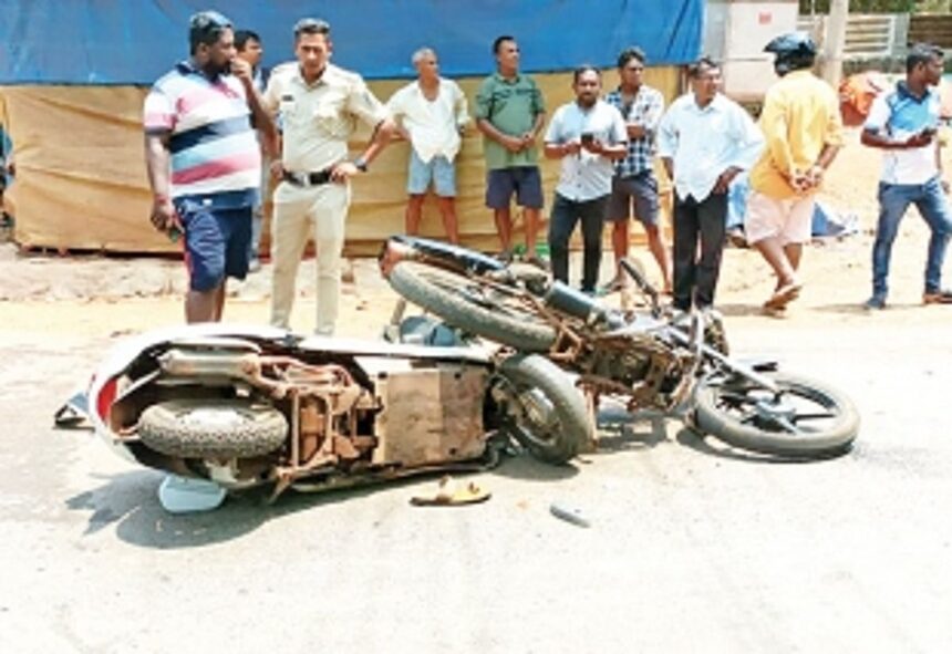 2 bike riders seriously injured in head-on collision at Kavlem