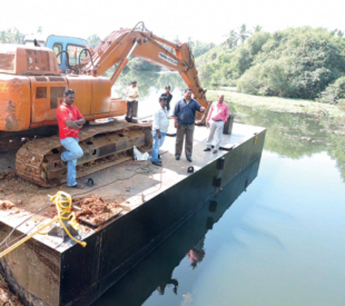 2 cos to take up filtration of River Sal