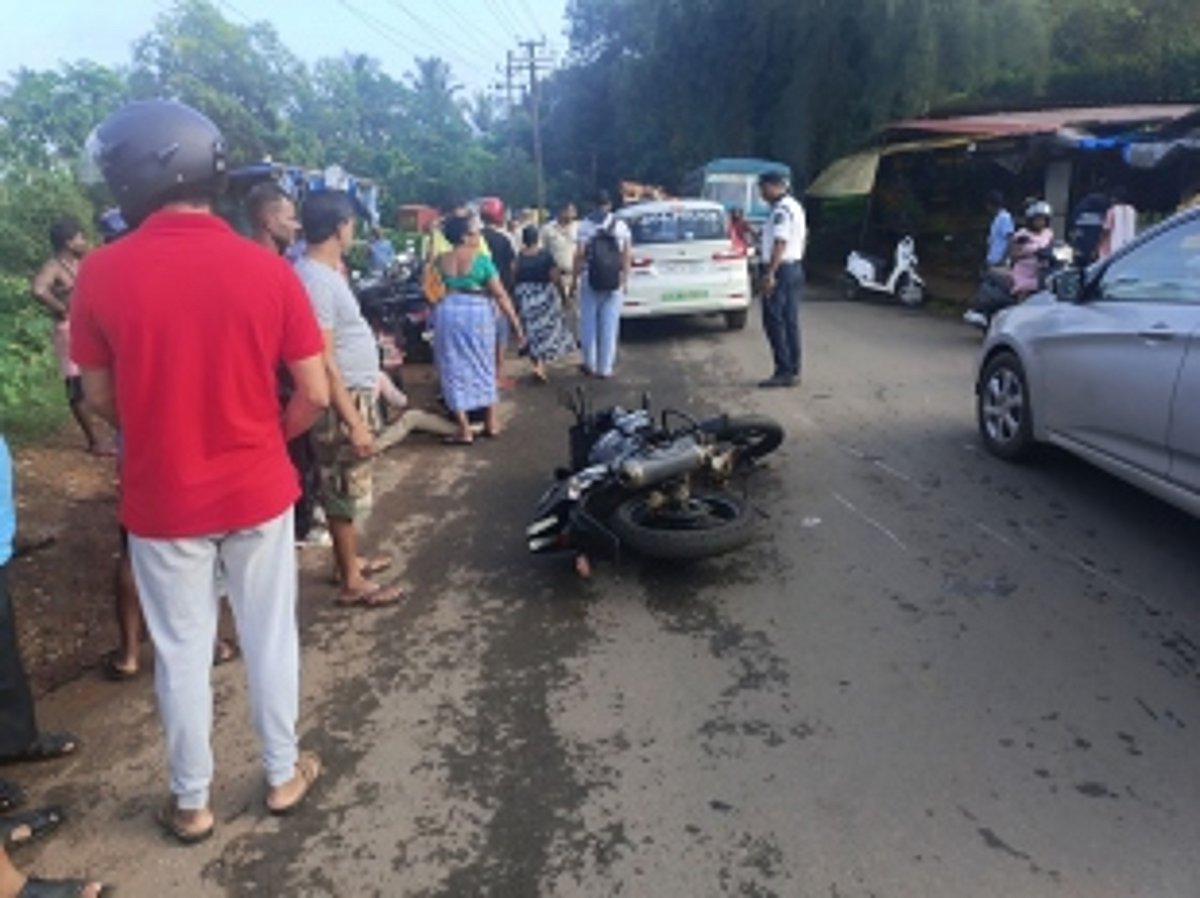 2 women injured in accident at Quepem