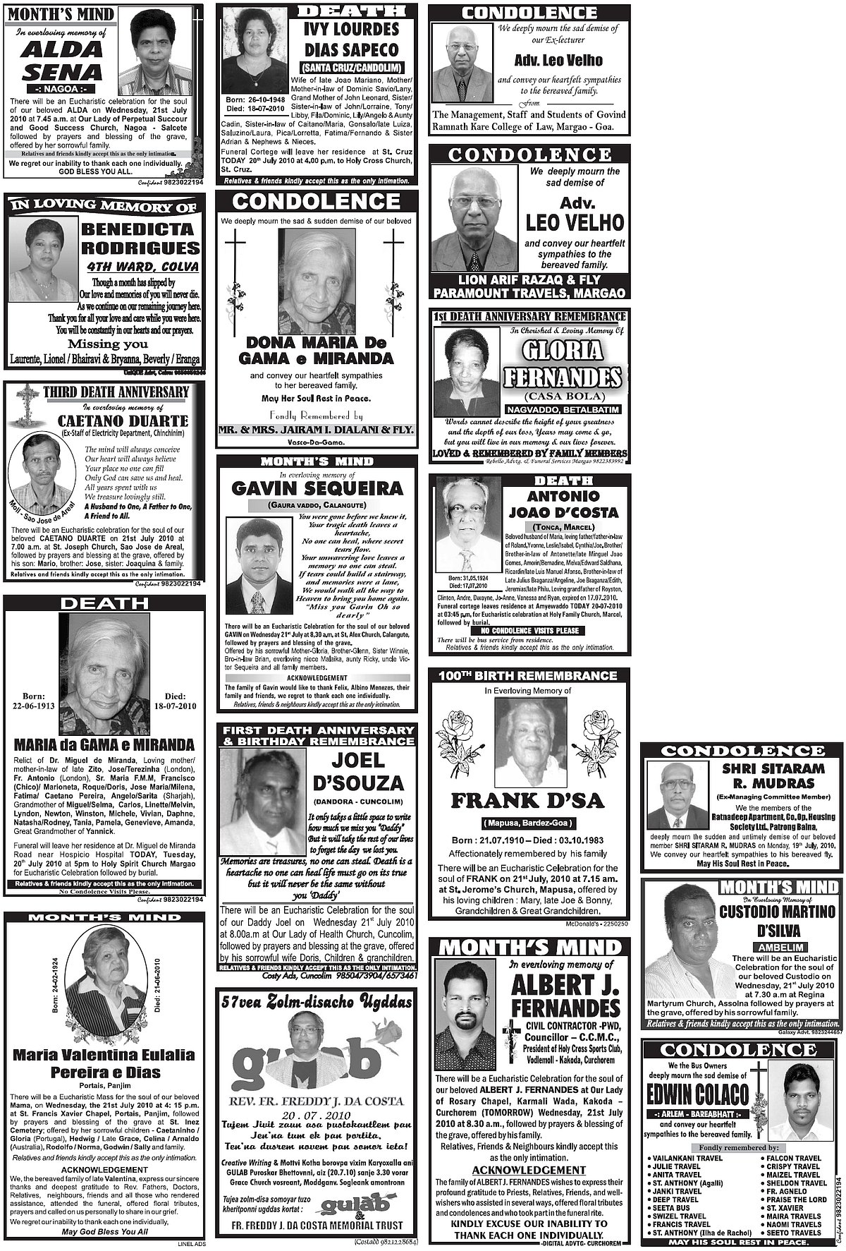 20 July, 2010