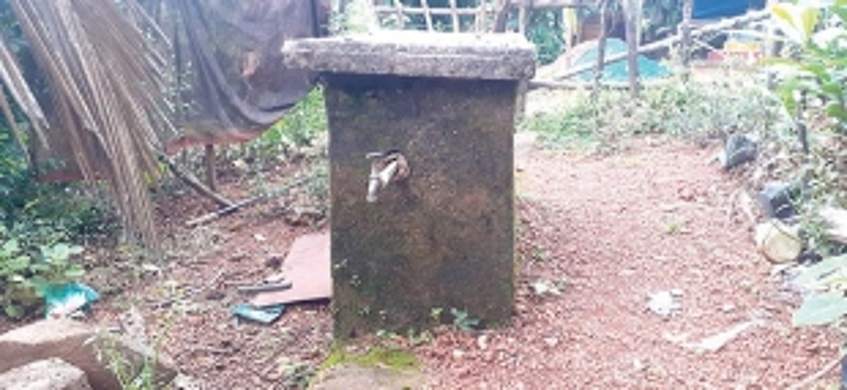 20 houses in Majikwada without tap water for 30 years!