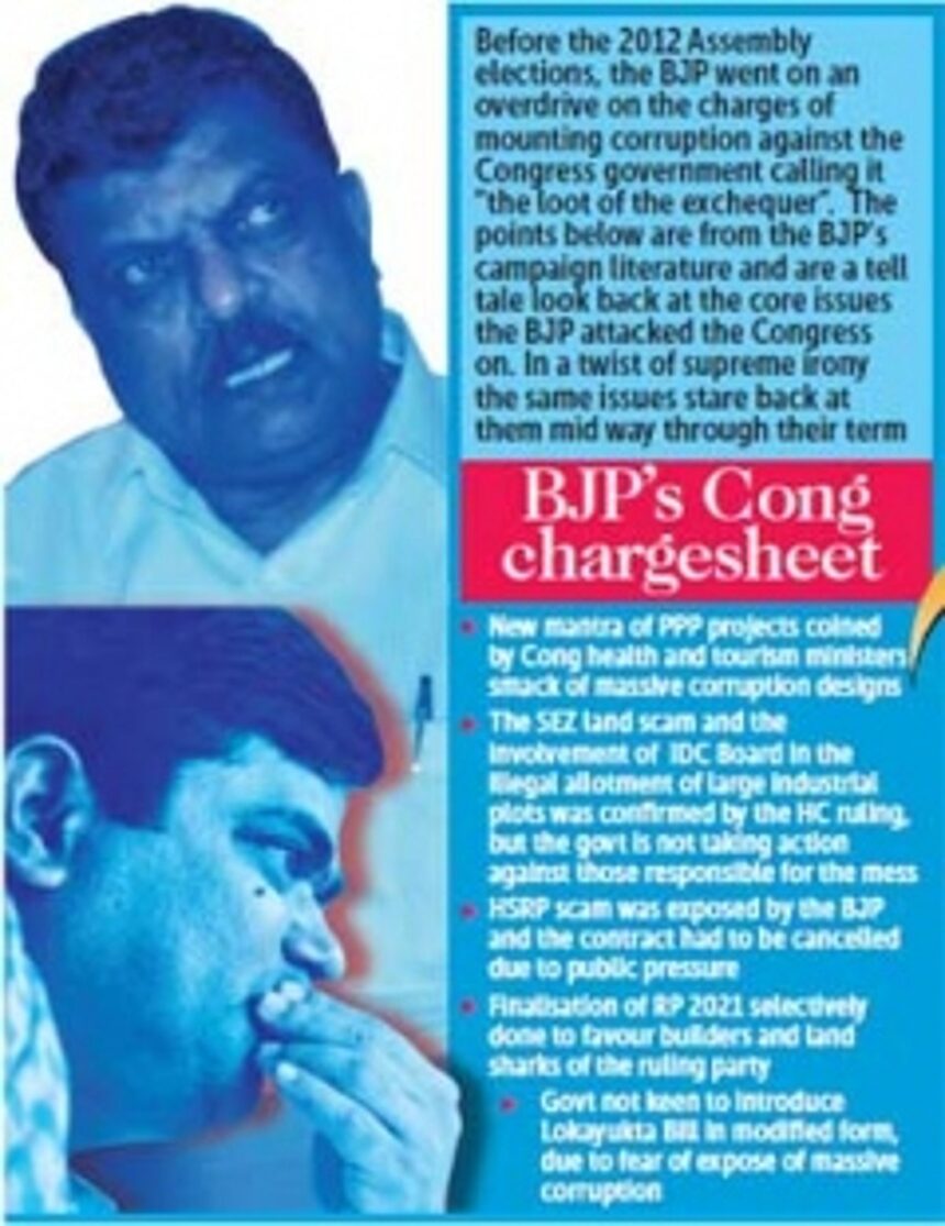 2012-Corruption in governance; 2014-déjà vu 1 2012-Corruption in governance; 2014-déjà vu
