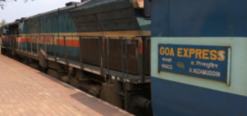 205 passengers depart from Vasco Rly Station