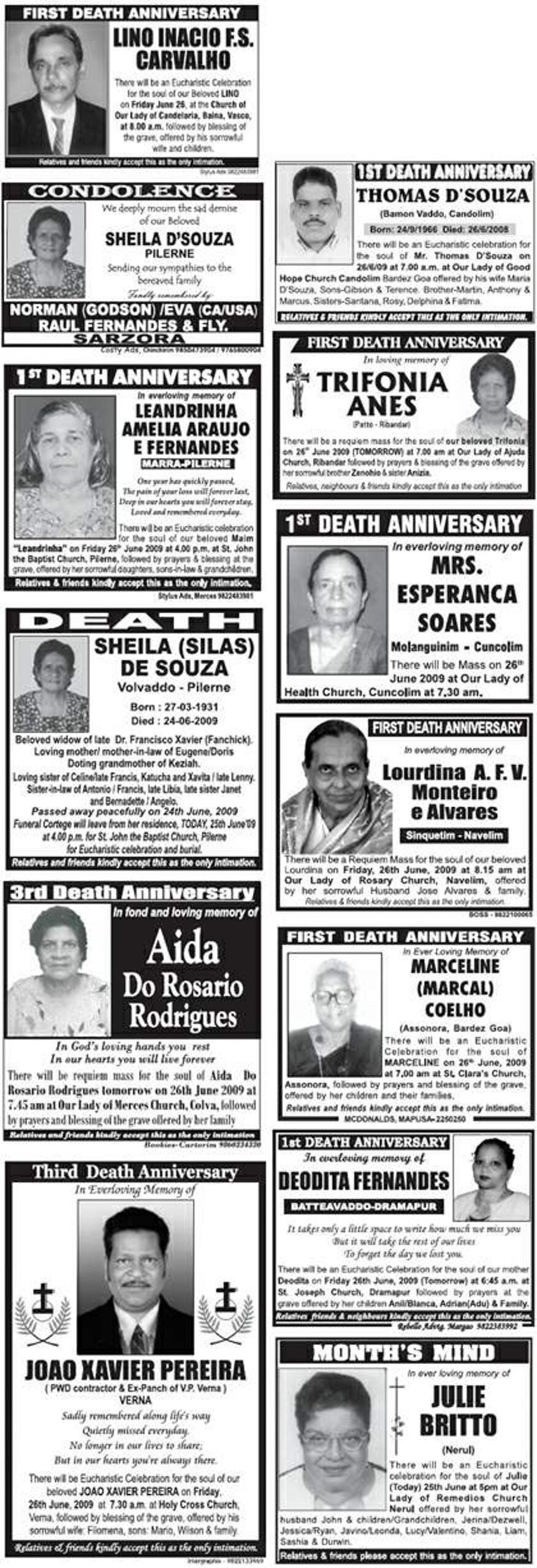 25 June,2009
