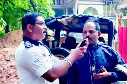 25% surge in drunk driving cases in
Colva this year