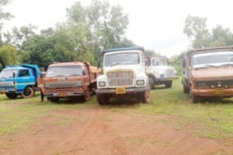 26 trucks seized for illegally transporting sand, basalt
