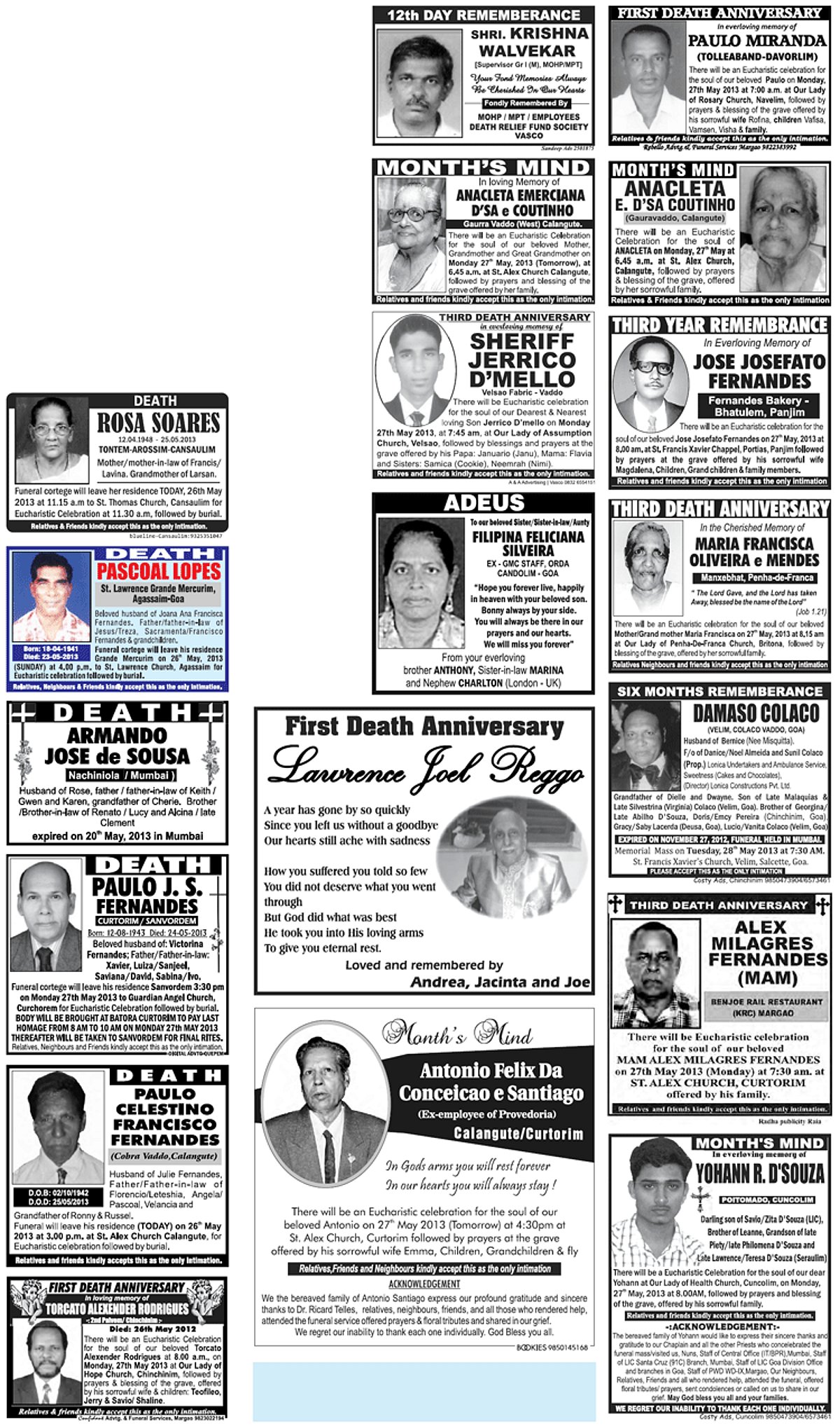 26th May 2013