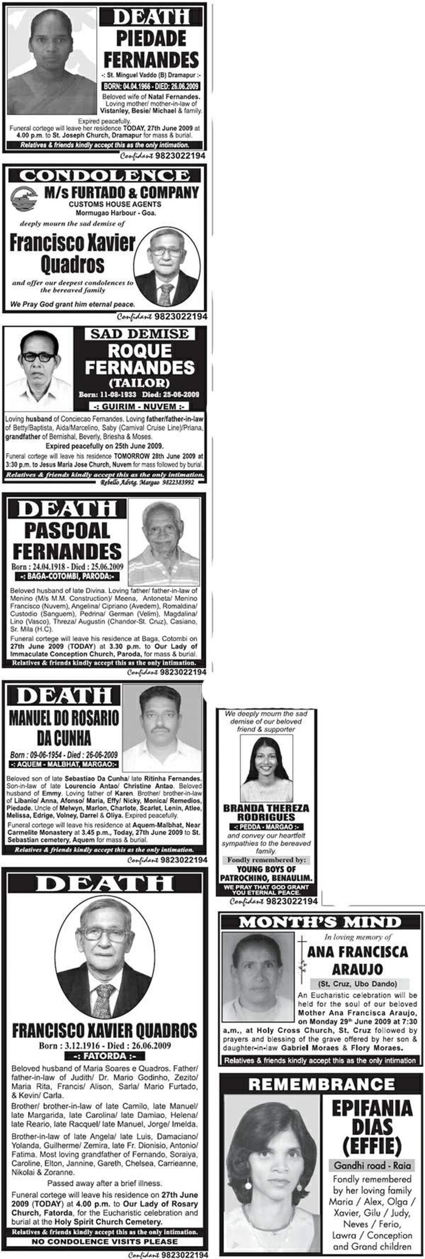 27 June,2009