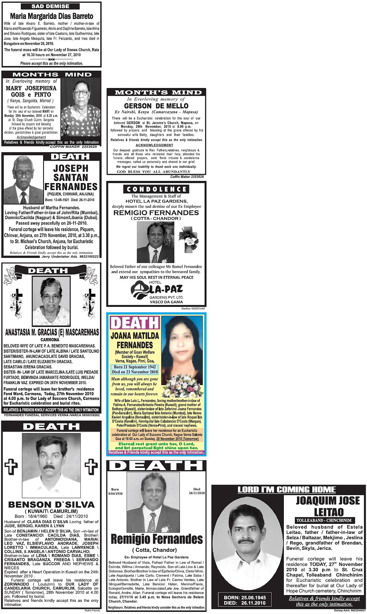 27 Nov, 2010