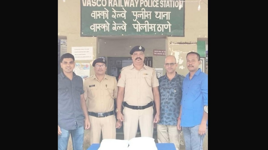 28-Year-Old Man Caught With Ganja at Vasco Railway Station, Arrested Under NDPS Act 1 28-Year-Old Man Caught With Ganja at Vasco Railway Station, Arrested Under NDPS Act