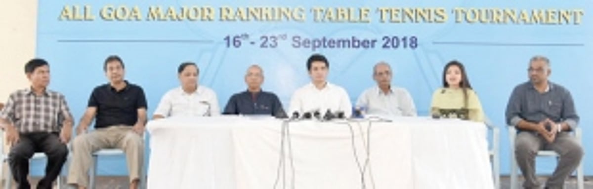 2nd Dr Filipe Pinto Memorial All Goa  Major Ranking TT tourney from Sept 16