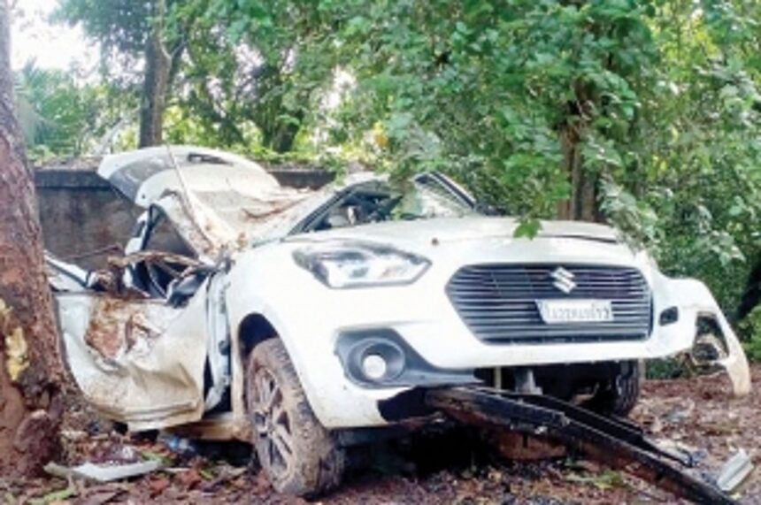 3 Belgaum youth killed  in Cunchelim accident