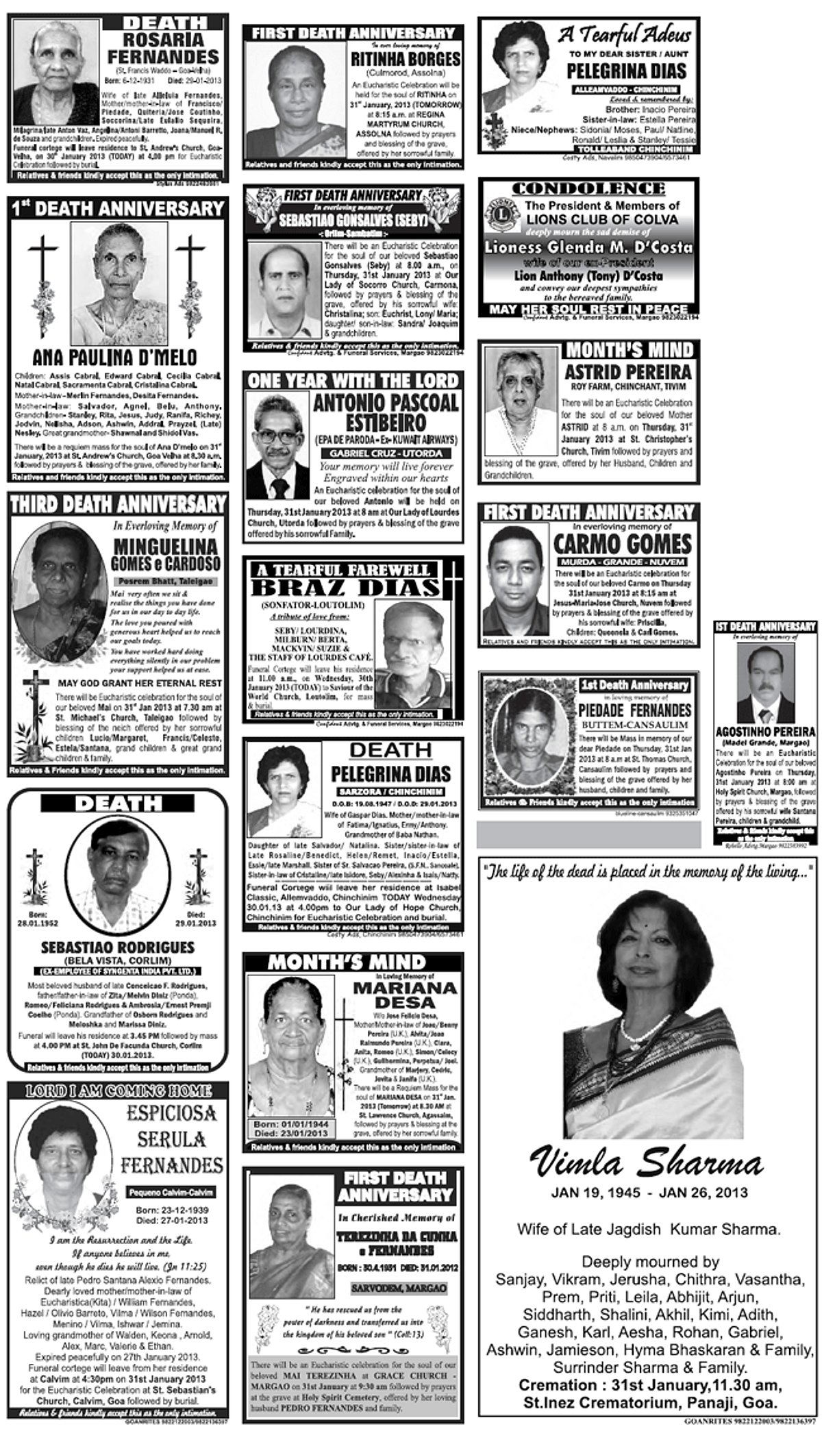 30 Jan, 2013