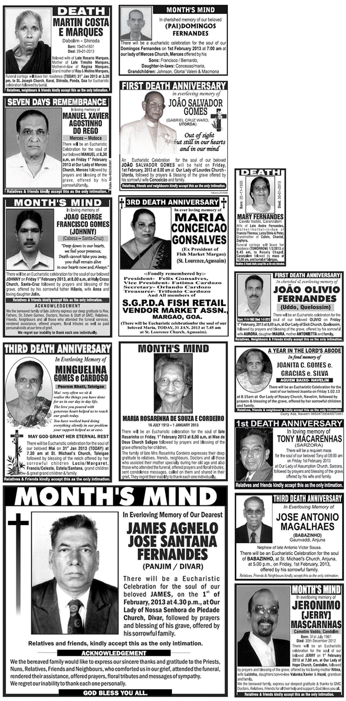 31 Jan, 2013