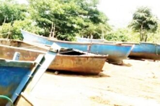 31 boats, suspect carriers of illegally mined sand, seized in yet another haul