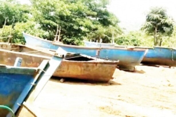 31 boats, suspect carriers of illegally mined sand, seized in yet another haul