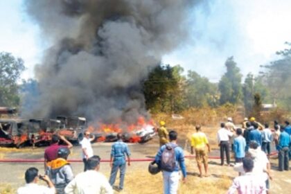35 vehicles destroyed in Malpem blaze