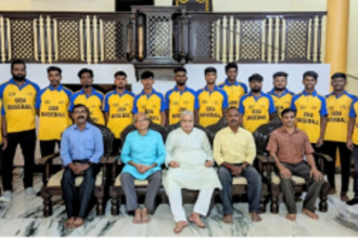36th Senior National Baseball championship Durgesh Prabhugaonkar of Damodar Commerce HSS to lead Goa Men Team