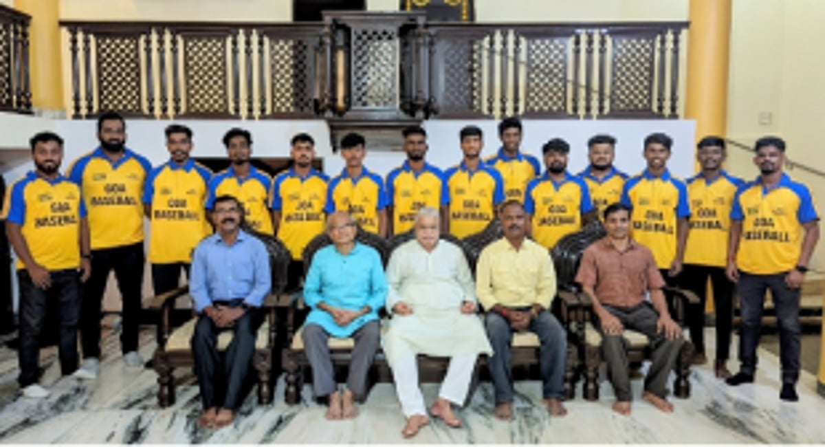 36th Senior National Baseball championship Durgesh Prabhugaonkar of Damodar Commerce HSS to lead Goa Men Team