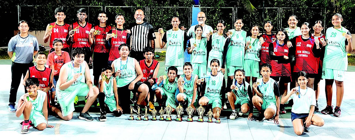 3x3 Basketball Festival held
at Don Bosco Fatorda