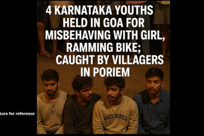 4 Karnataka Youth Held in Goa for Misbehaving with Girl, Ramming Bike; Caught by Villagers in Poriem