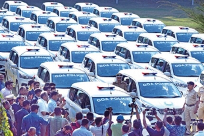 44 new cars added to Goa police’s fleet