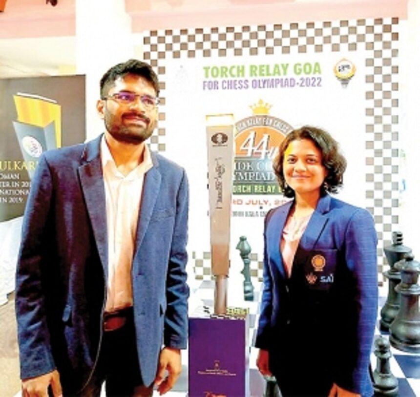 44TH FIDE CHESS OLYMPIAD TORCH ARRIVES IN STATE 1 44TH FIDE CHESS OLYMPIAD TORCH ARRIVES IN STATE