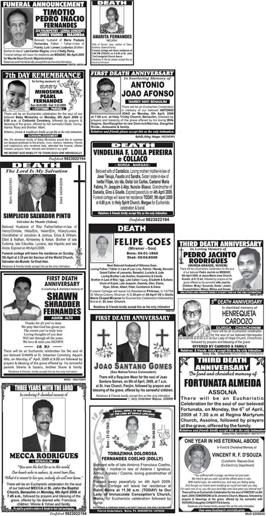 5 April, 2009