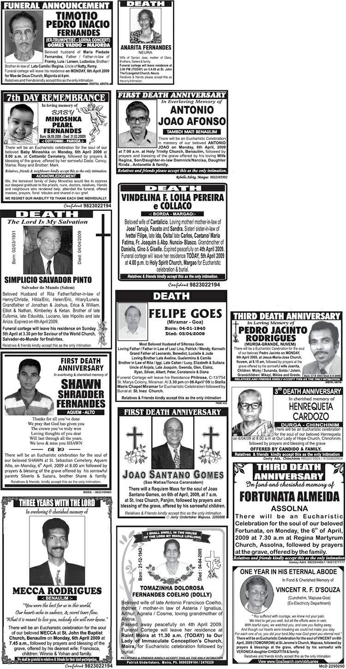 5 April, 2009