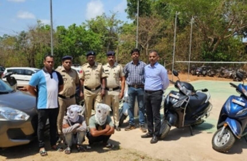 5 arrested, stolen goods recovered