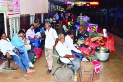 5-hour delay in train departure causes chaos and confusion at Vasco station